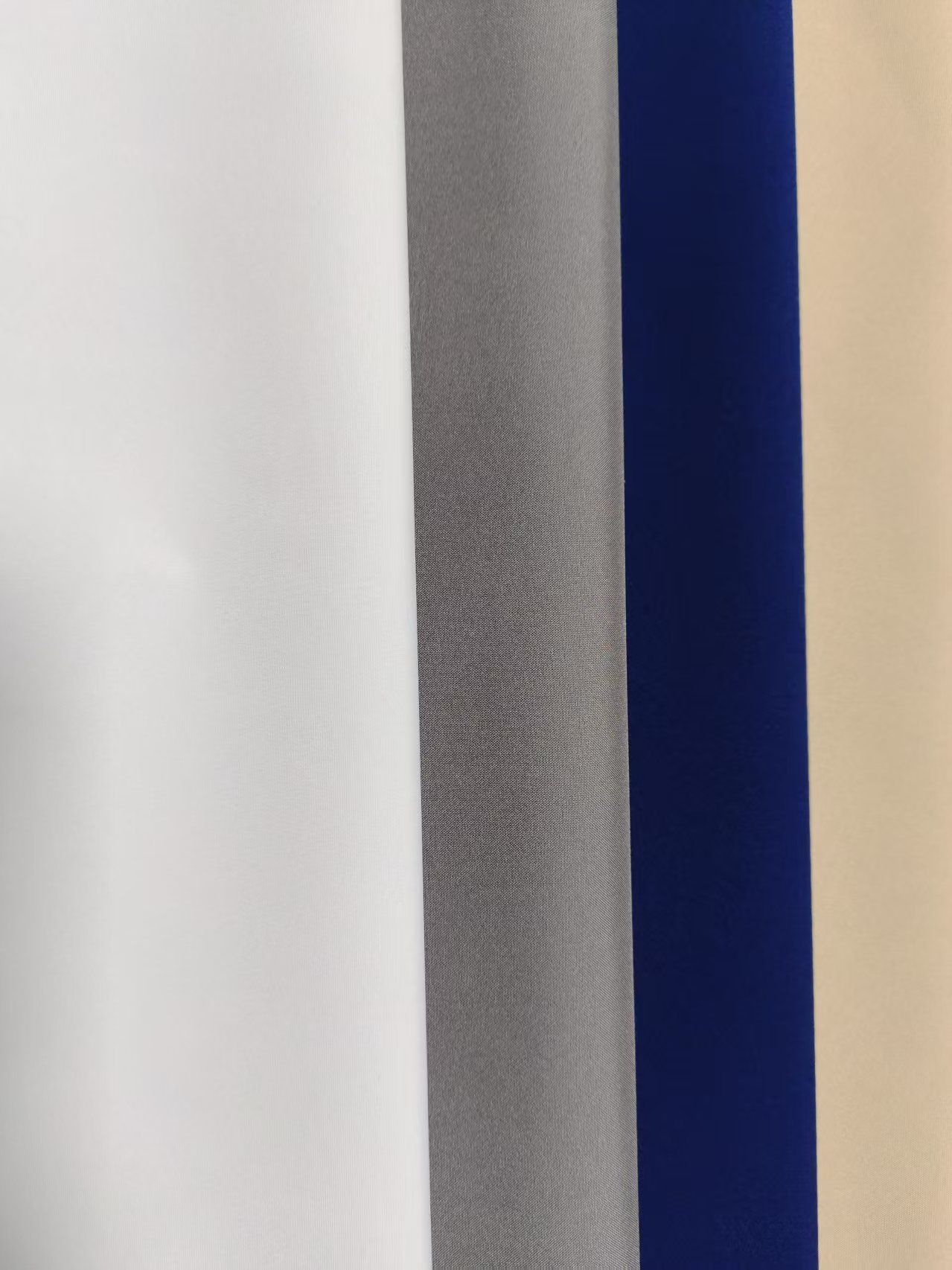 Outdoor single film fabric